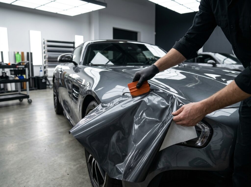 Vehicle Wraps & Graphics photorealistic image