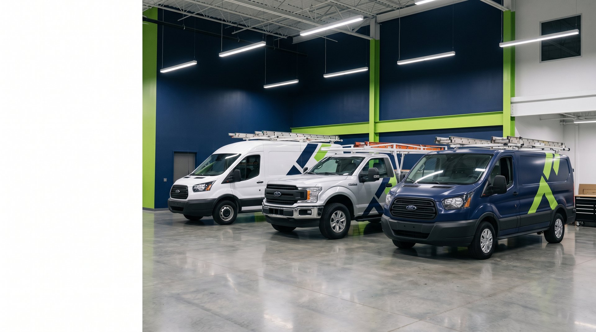 Fleet vehicle customization package upgrades at United Automotive Enhancements