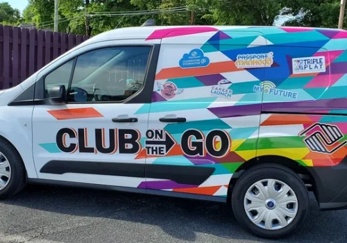 Fleet-Wide Branding for fleet vehicles at United Automotive Enhancements
